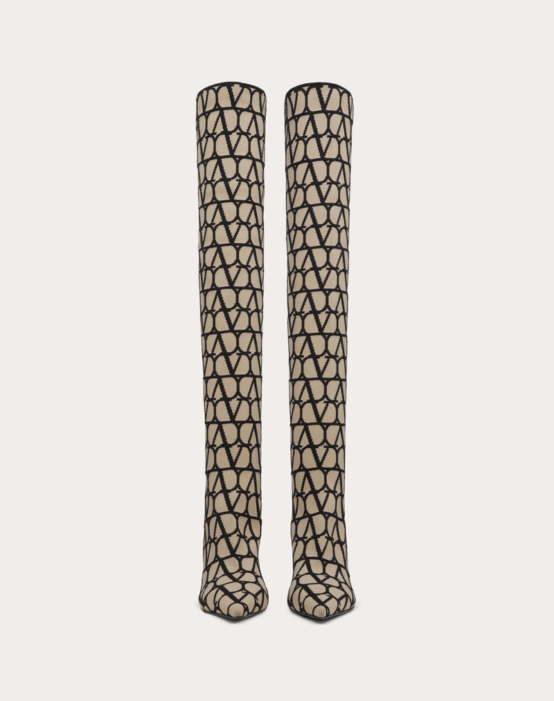 TOILE ICONOGRAPHE STRETCH KNIT OVER-THE-KNEE BOOT 75MM 4