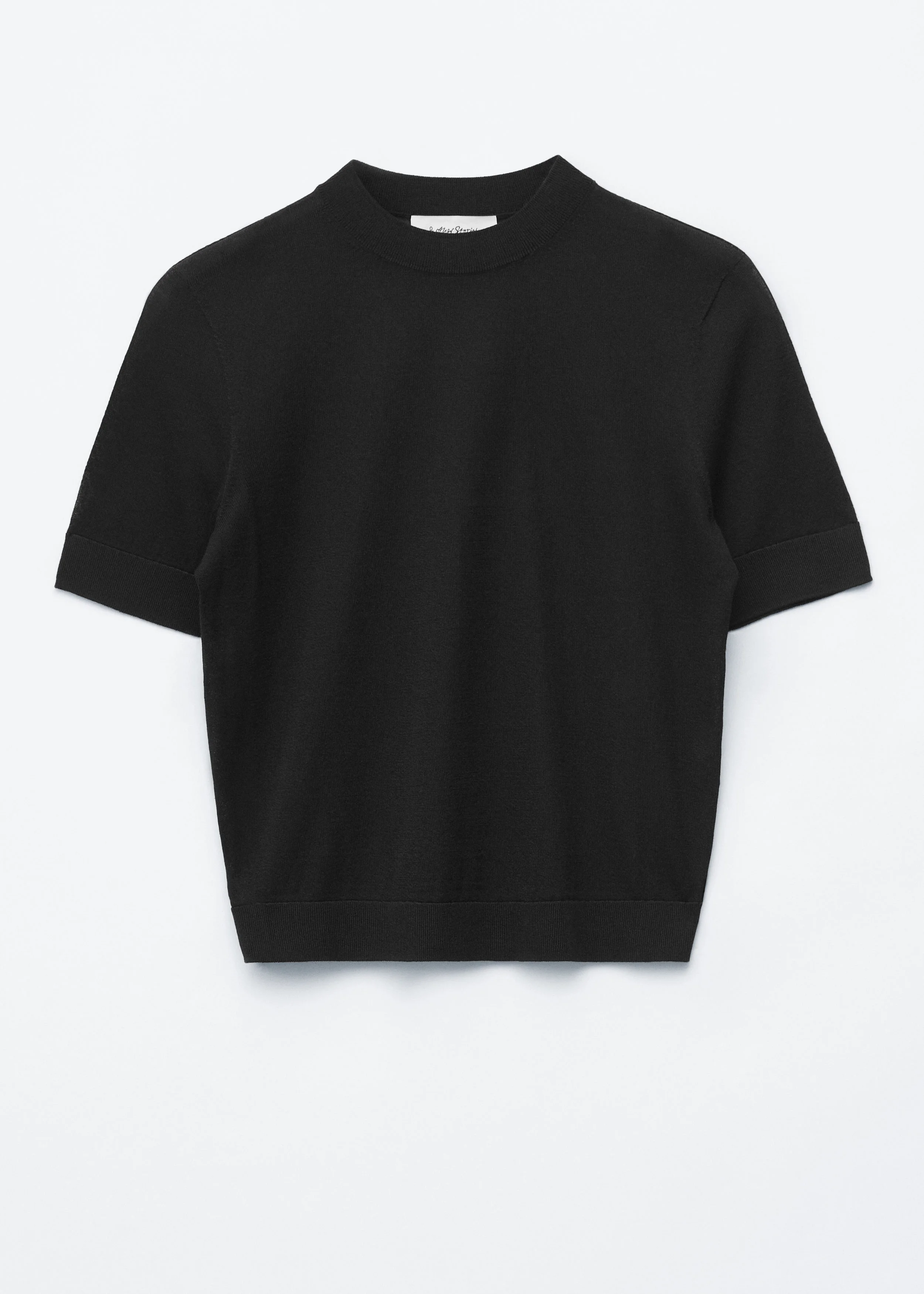 Fine-Knit T-Shirt - 1