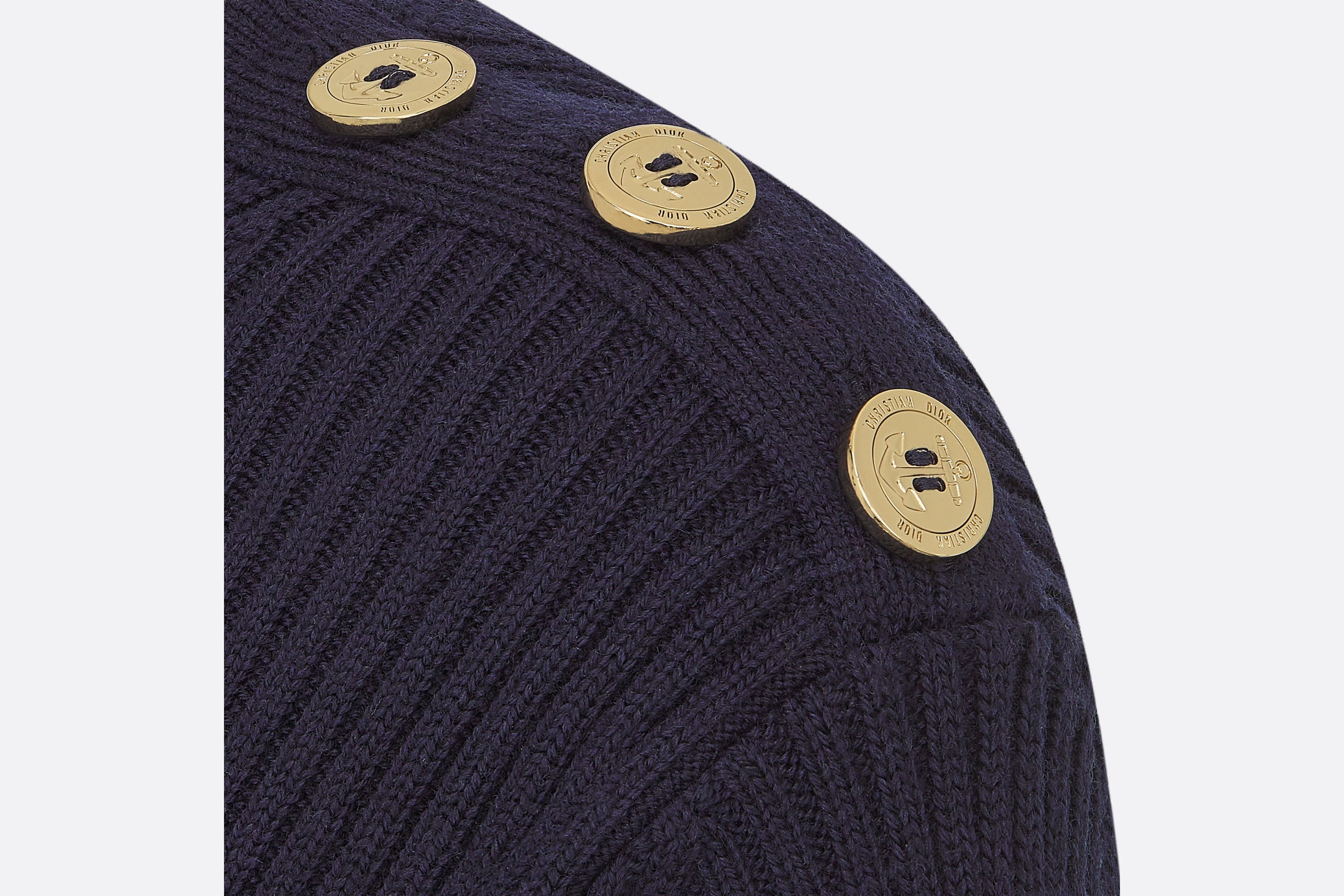 Dior Marinière Open-Back Sweater - 3
