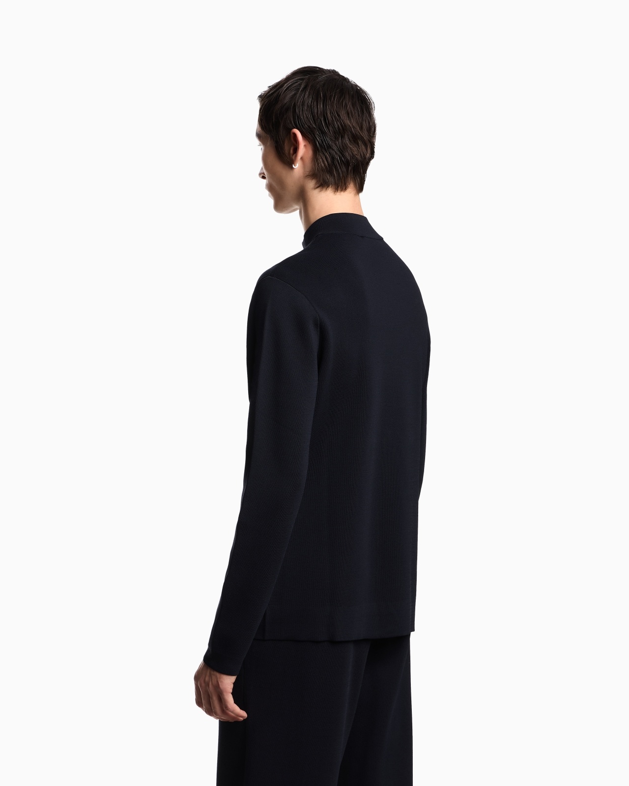 ICON KNITTED JACKET WITH GURU COLLAR - 3