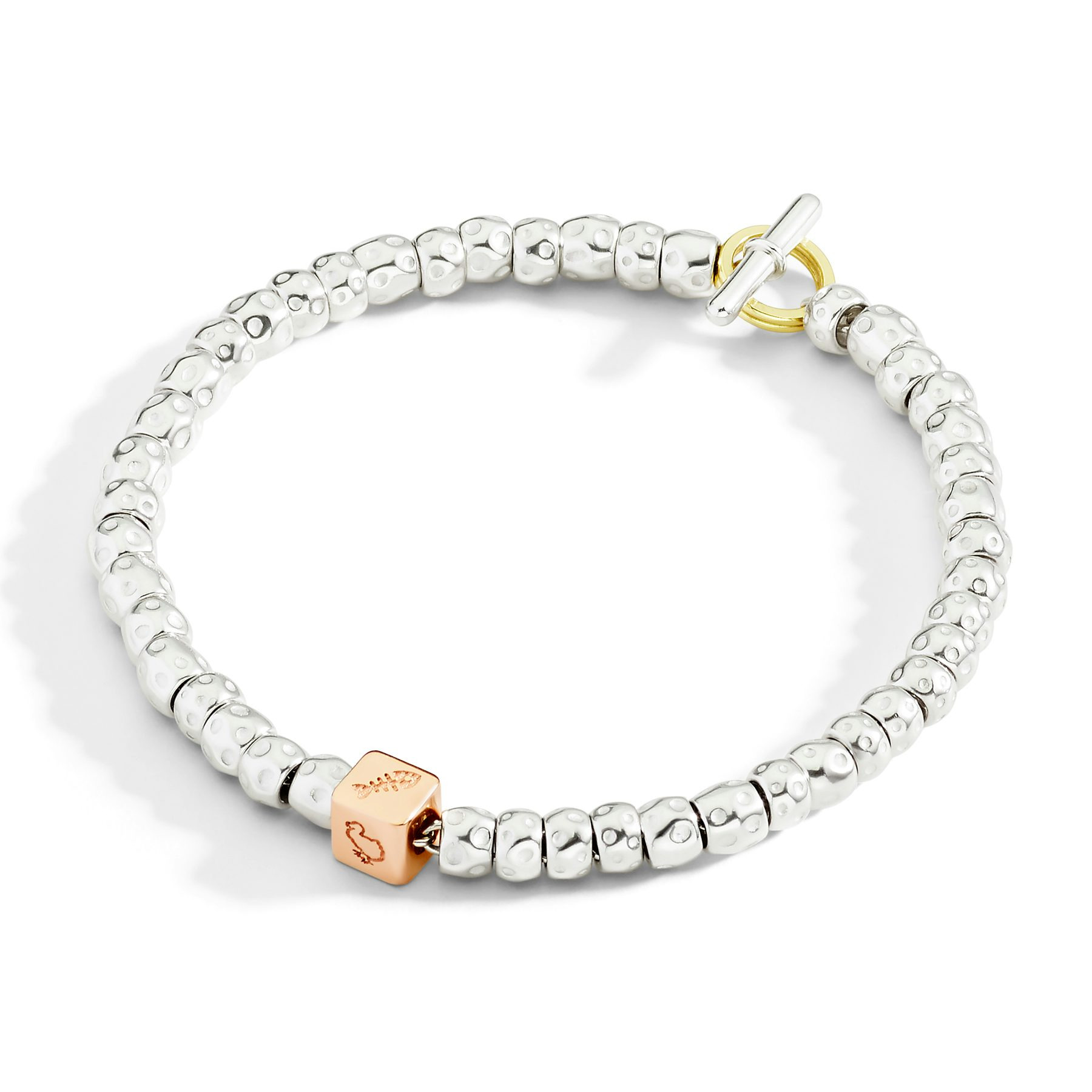 GOLD PLATED SILVER PET CUBE COMPONENT - 4