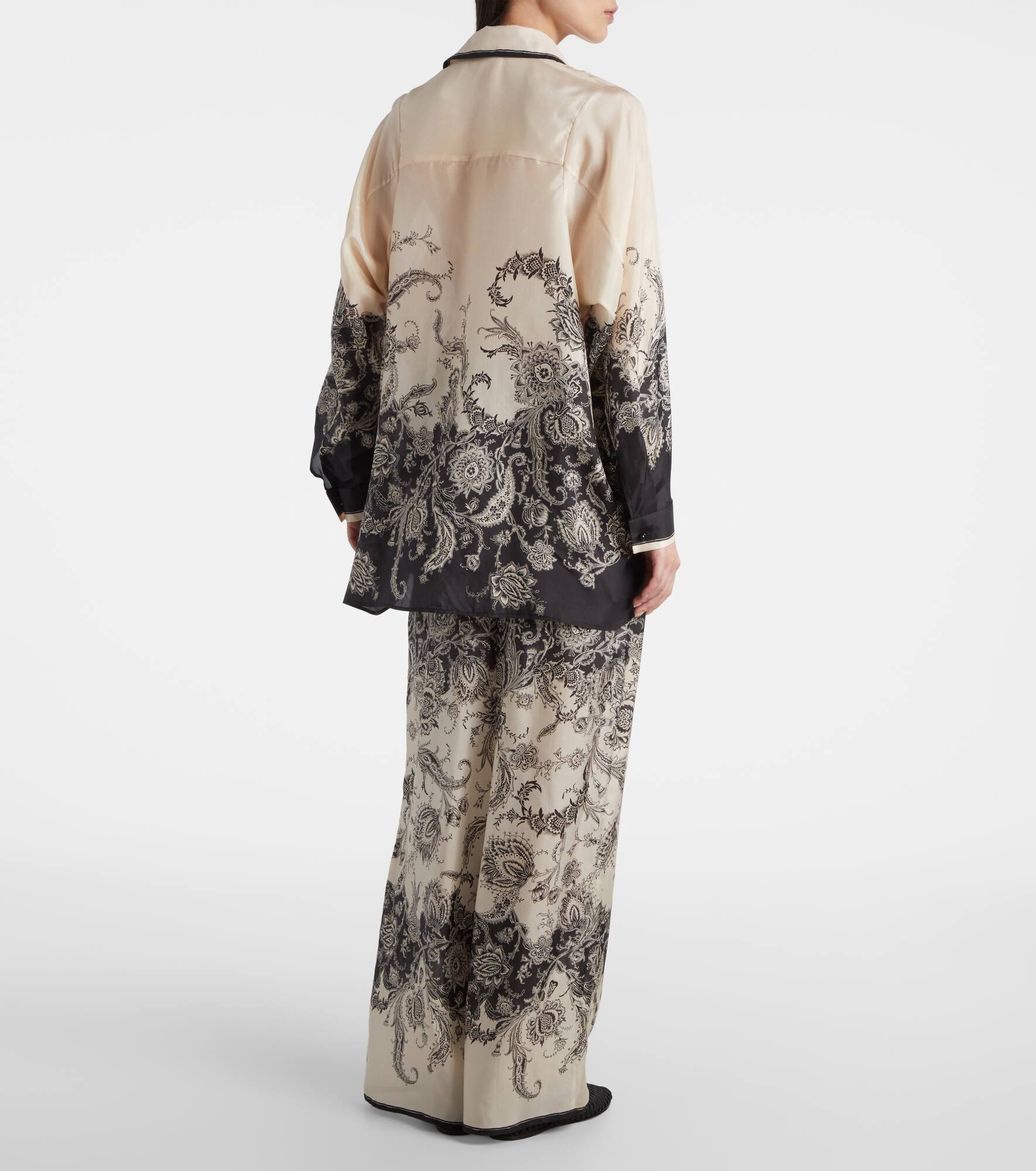Rhiannon paisley silk shirt - 3