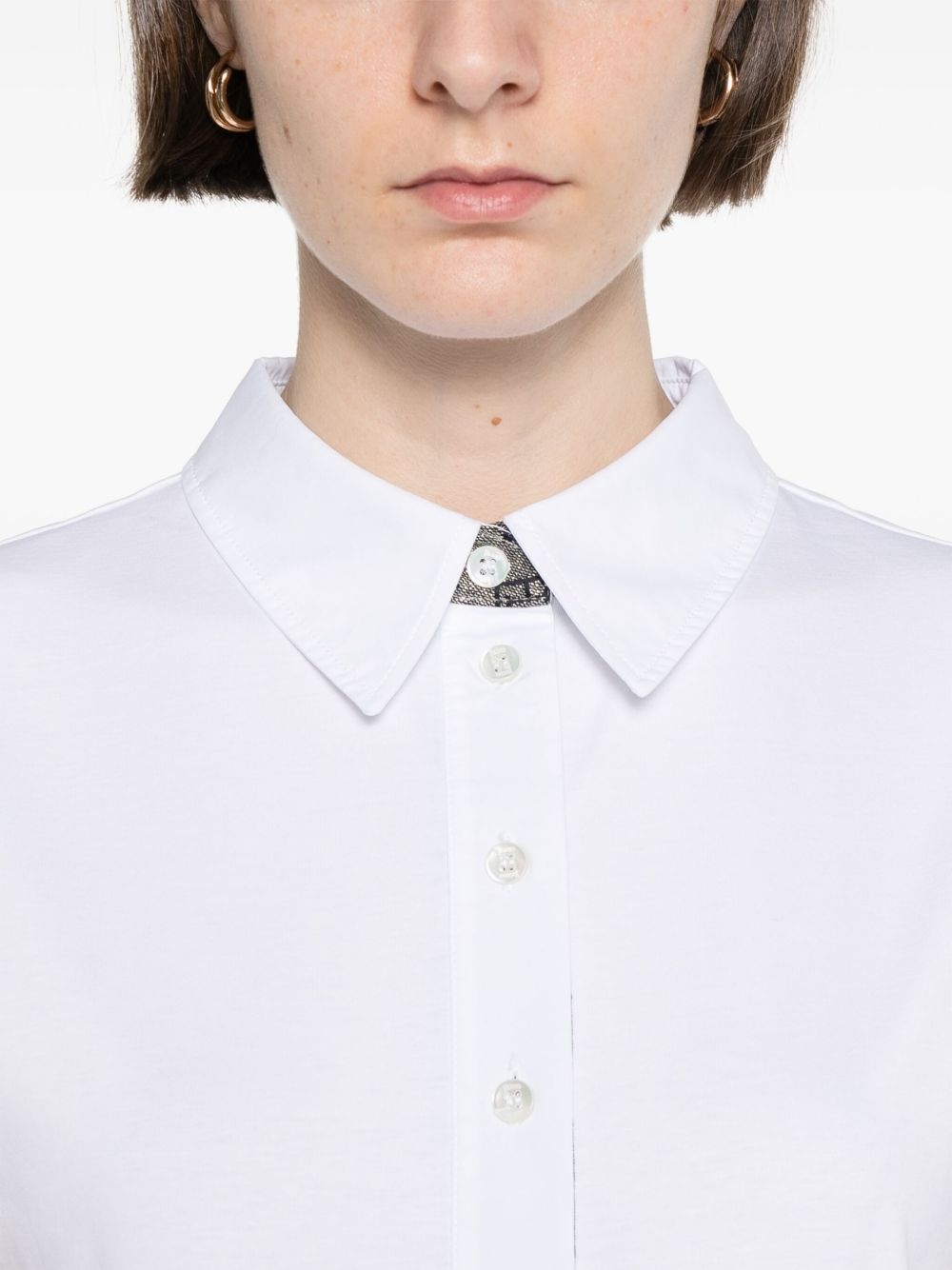 cotton polo top - 5