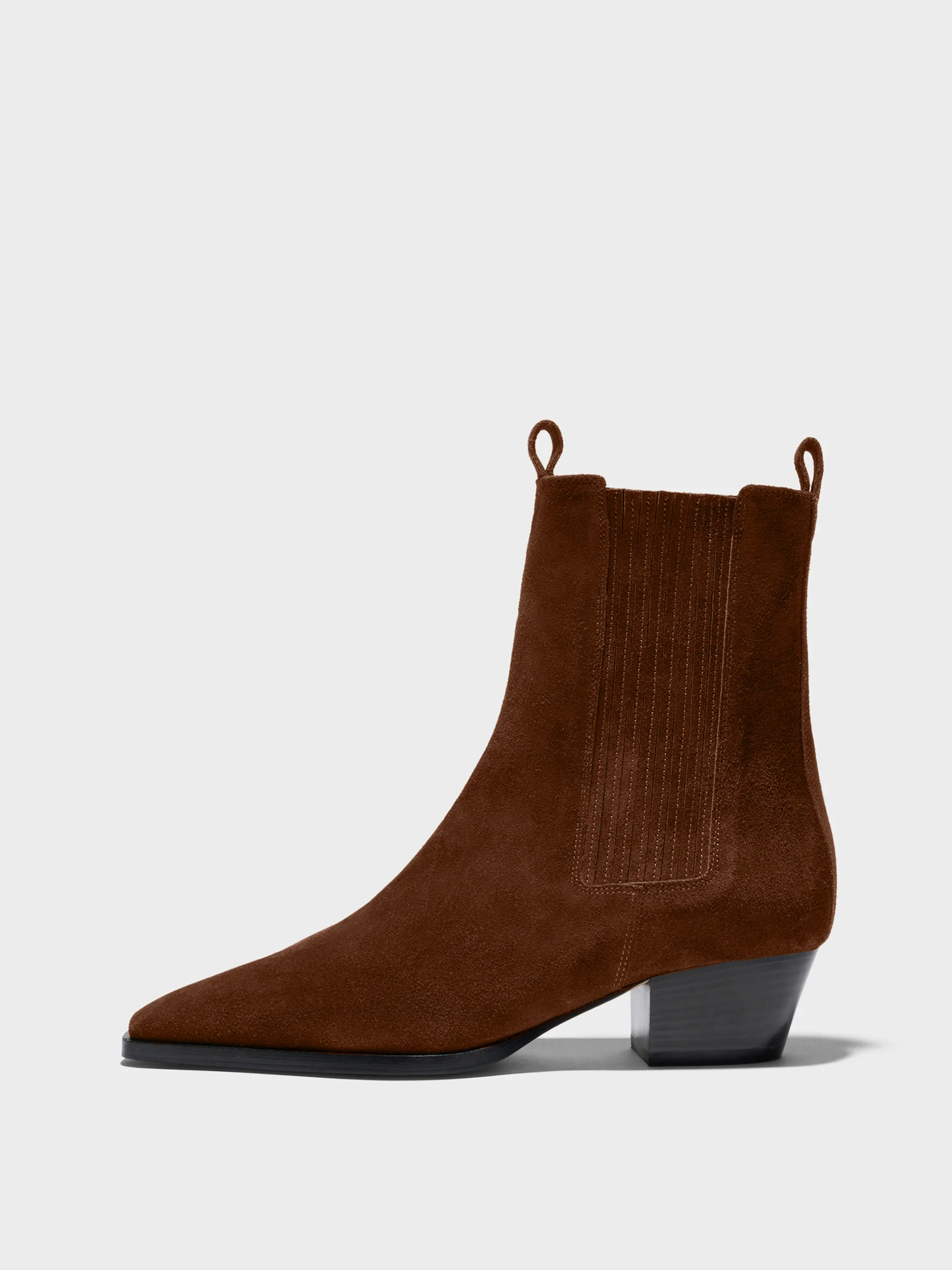 Agata Suede Ankle Boots - 1
