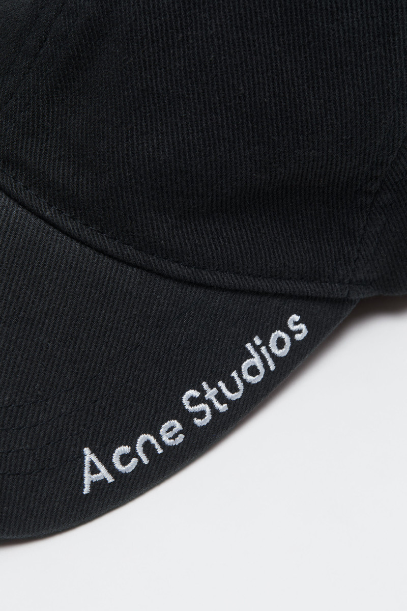 Twill logo cap - Black 5