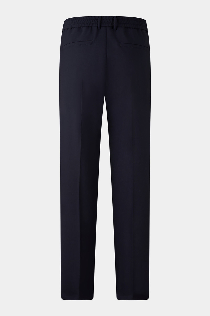 Pleated trousers Marcus in Navy blue 7