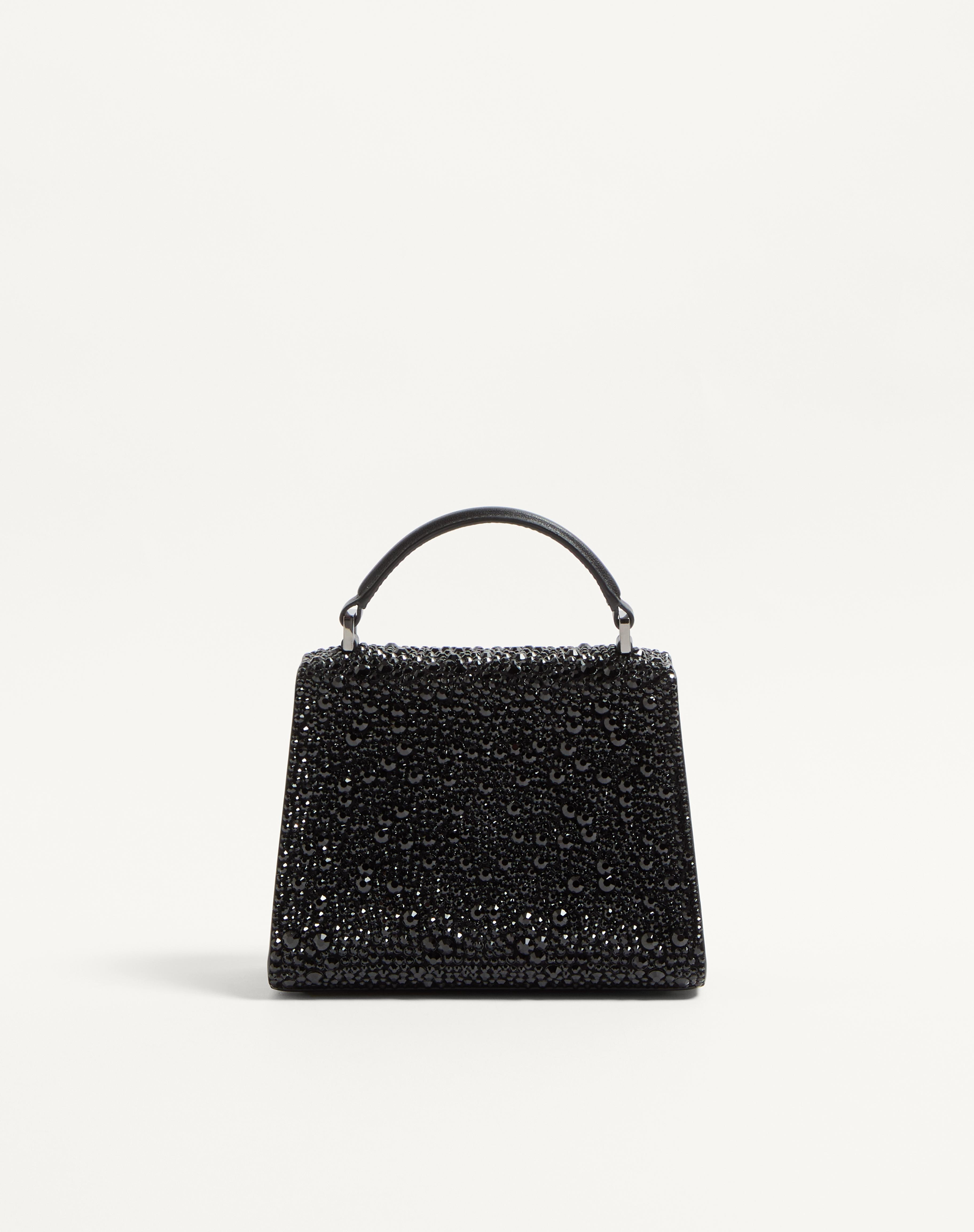 MINI VSLING HANDBAG WITH SPARKLING EMBROIDERY - 4
