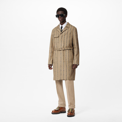 Louis Vuitton Monogram Stripes Belted Coat outlook