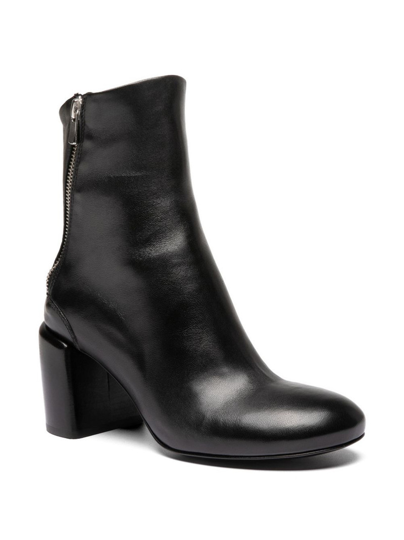 OFFICINE CREATIVE Felicia zip leather boots outlook