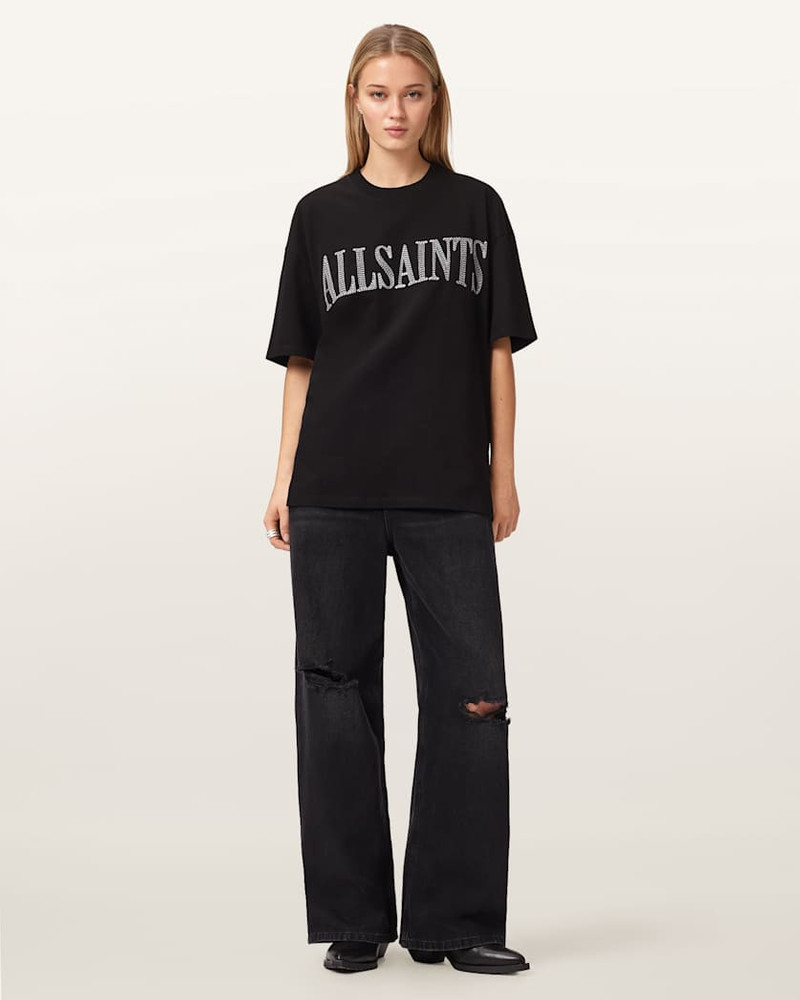 DASH ETTA OVERSIZED EMBROIDERED T-SHIRT 5