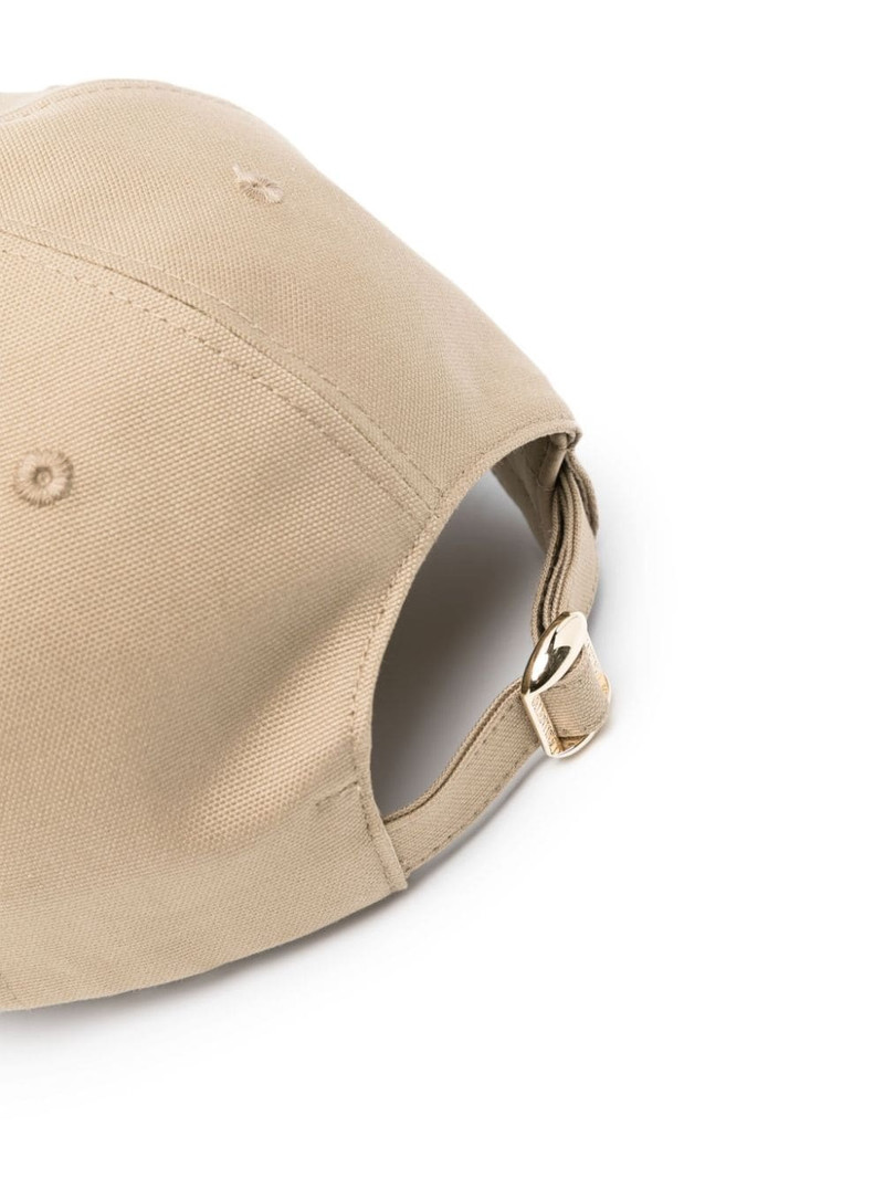 Valentino logo-plaque canvas cap outlook