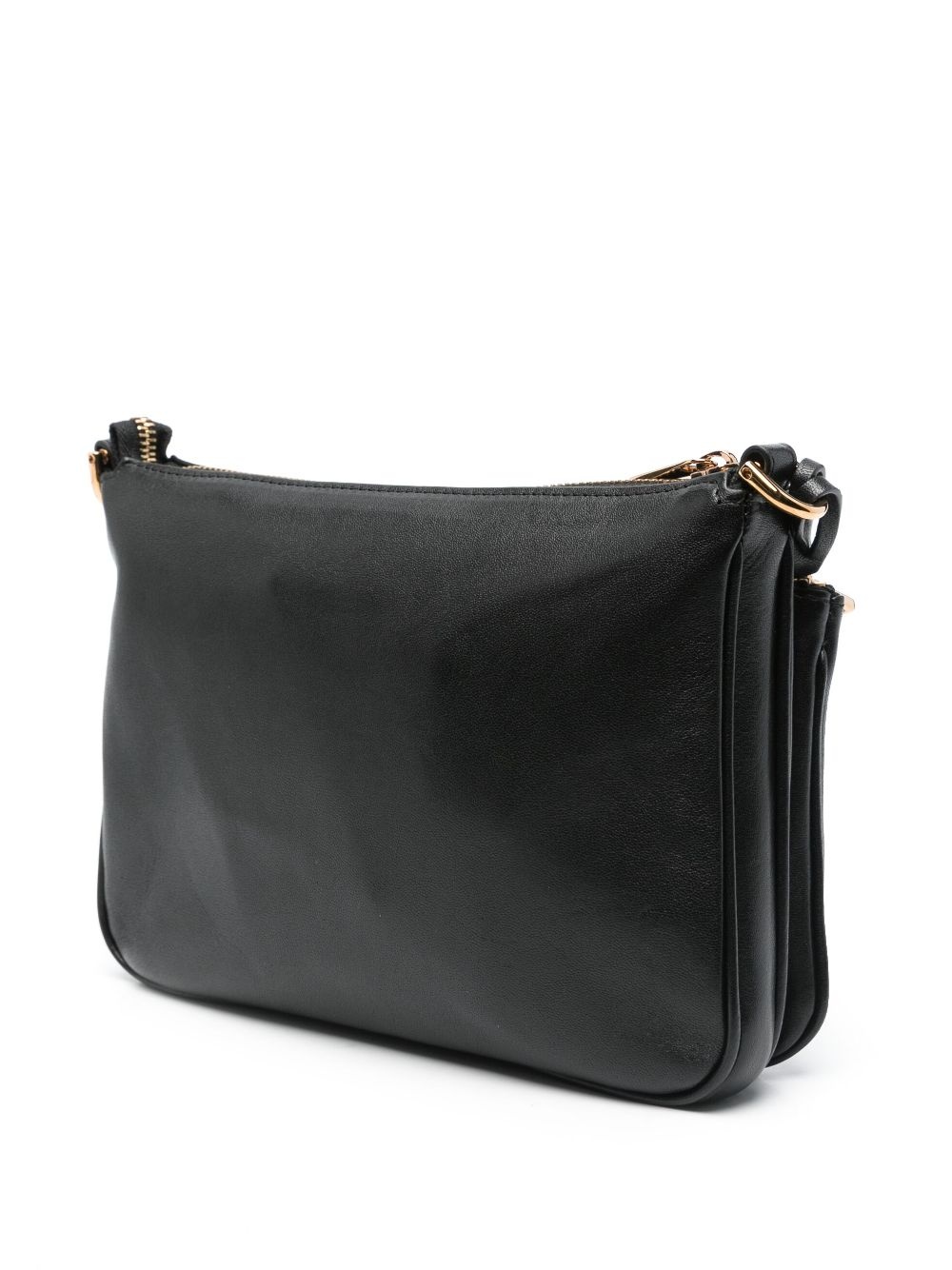 logo-lettering shoulder bag - 3