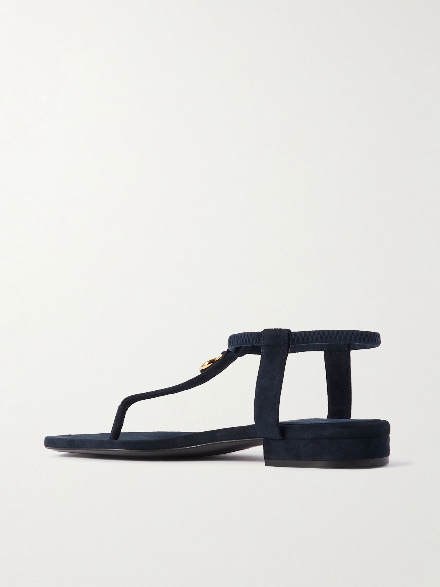 Mindil embellished suede sandals Navy - 3