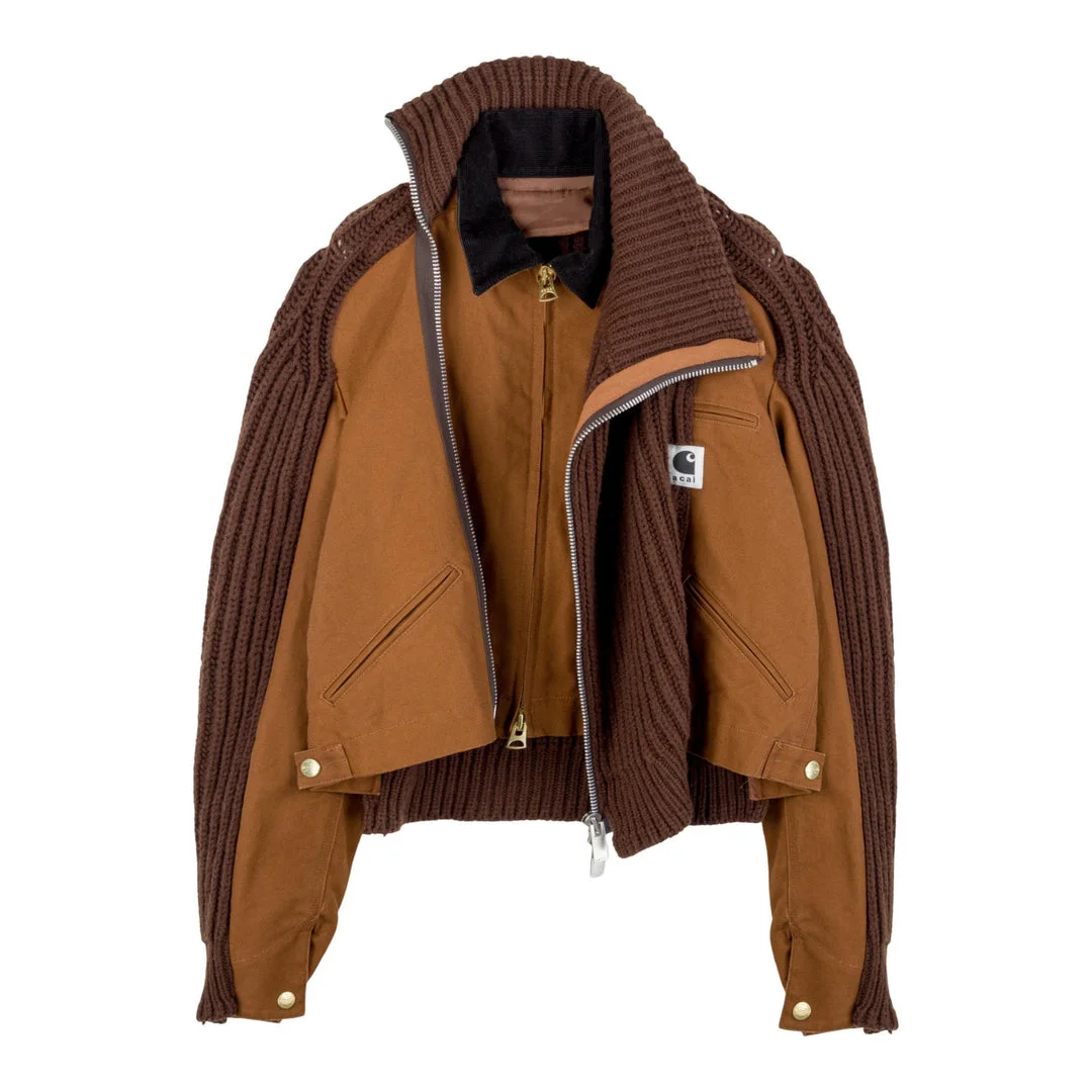 Carhartt WIP Duck X Wool Knit Blouson - 1