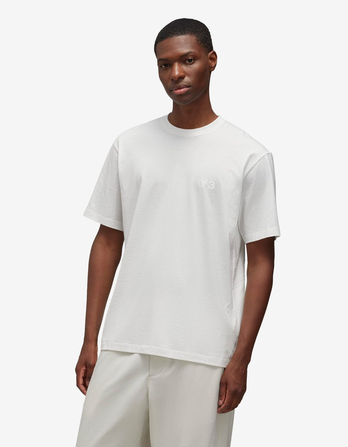 Y-3 White Logo T-Shirt - 2