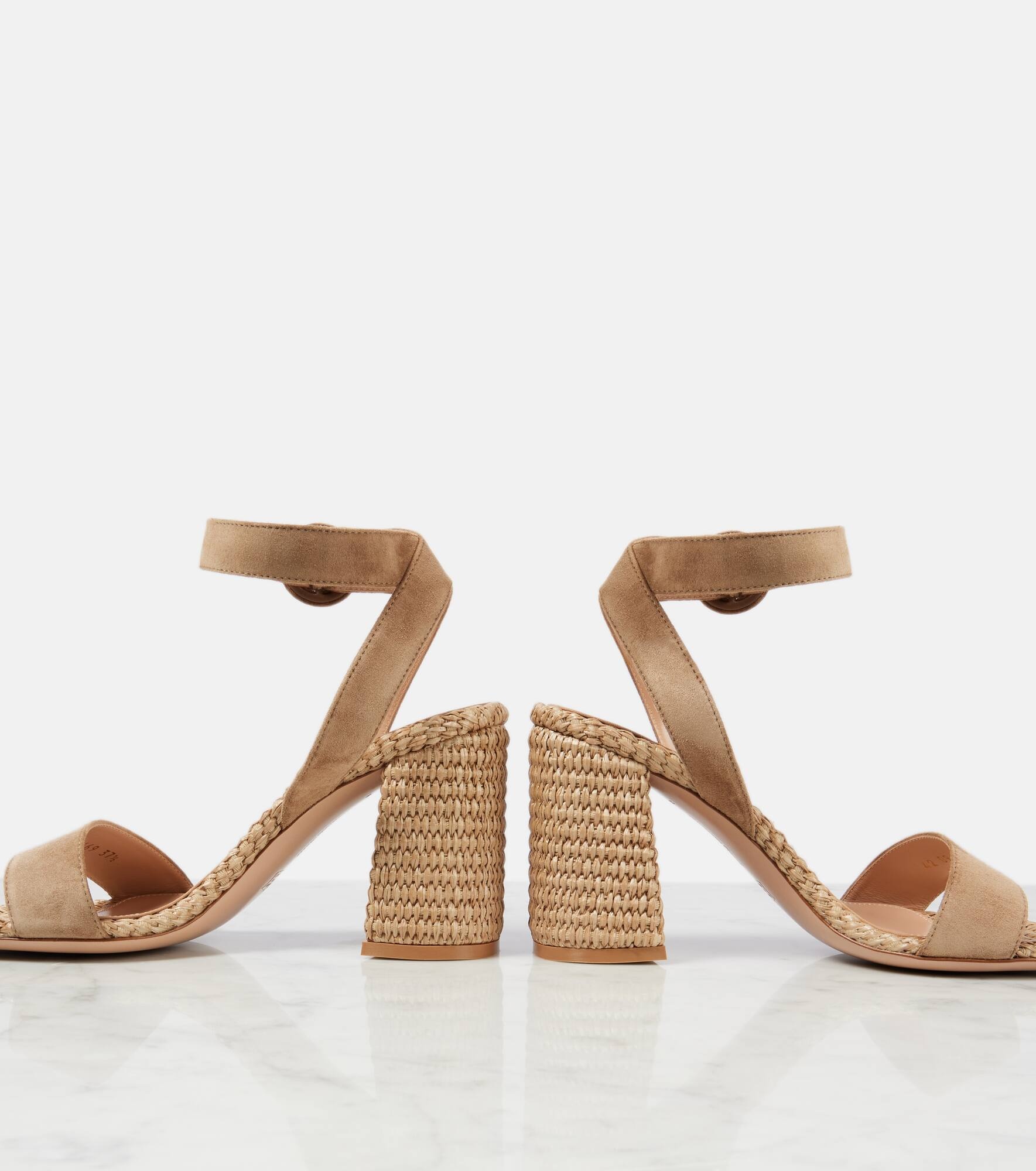 85 suede espadrille sandals - 5