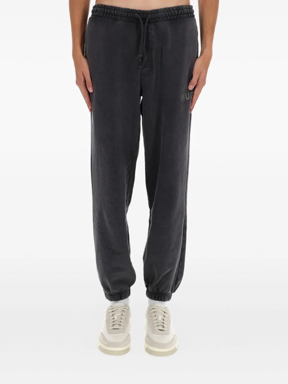 logo track pants - 1