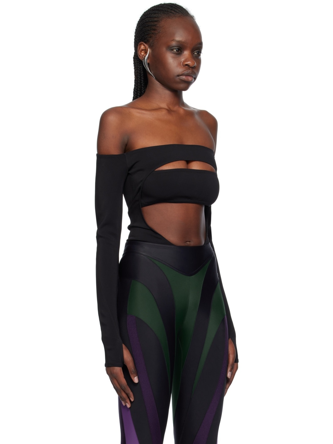 Black Circle Bodysuit - 2