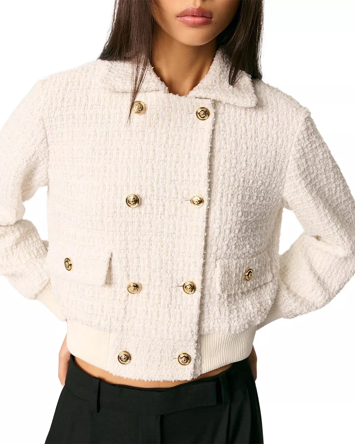 Baderia Short Tweed Jacket - 6
