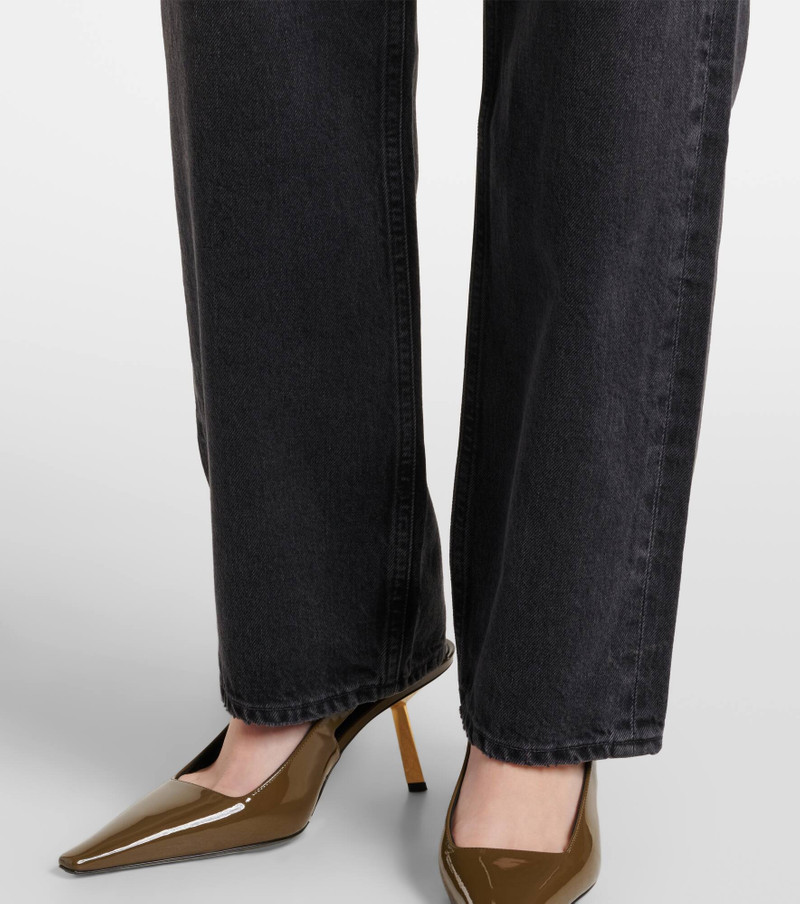 V-Waist Baggy high-rise wide-leg jeans 5