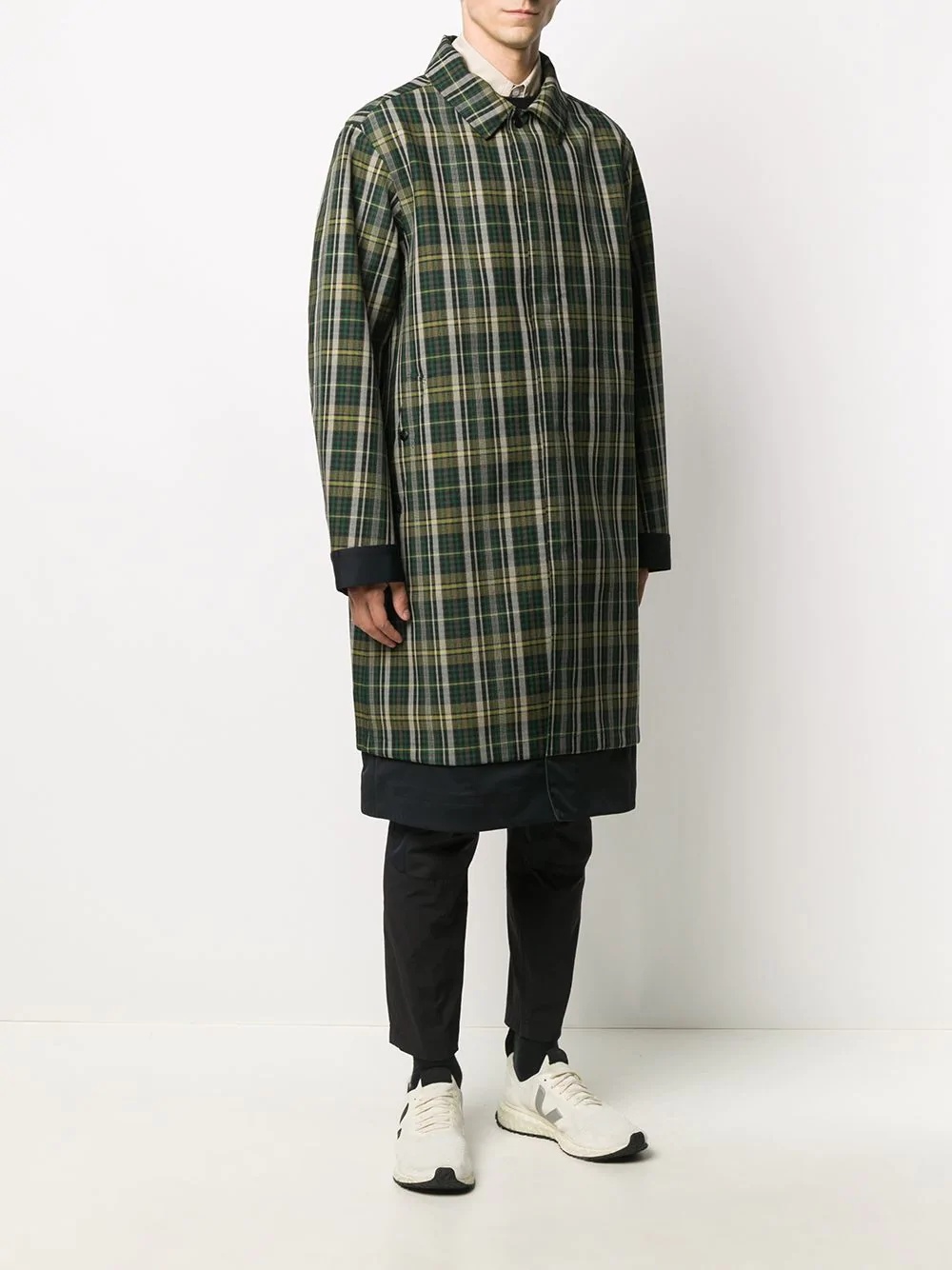 Pertex Shiled check pattern coat - 3