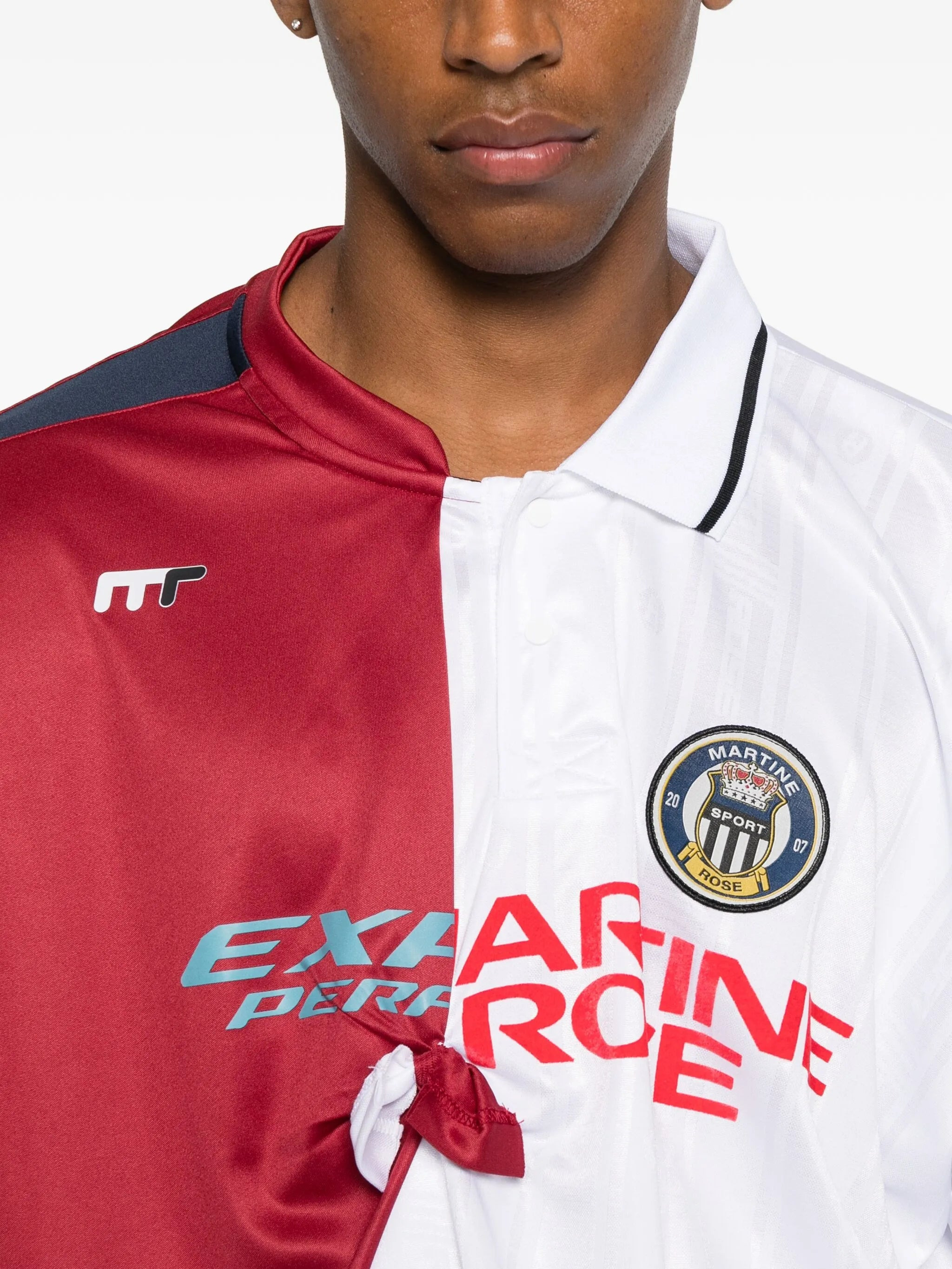 Martine Rose Colour-block Football Jersey - 4