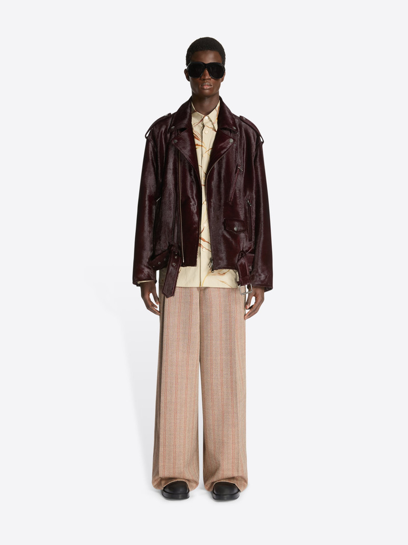 Dries Van Noten LEATHER BIKER JACKET outlook