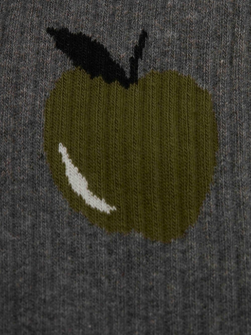 SHORT SOCKS WITH APPLE MOTIF - 2