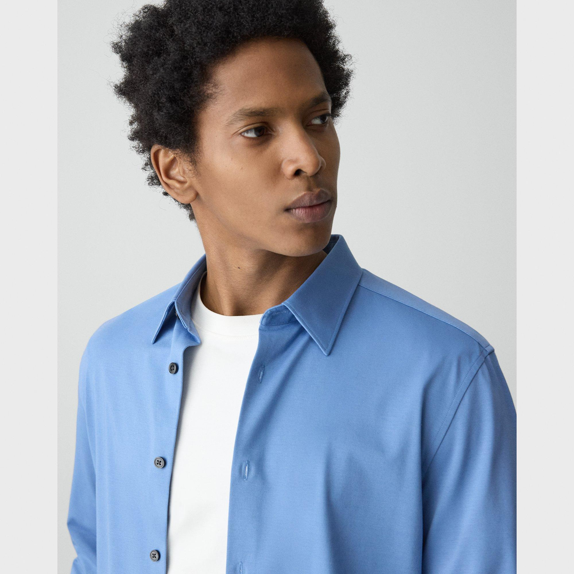 Sylvain Shirt in Structure Knit - 5