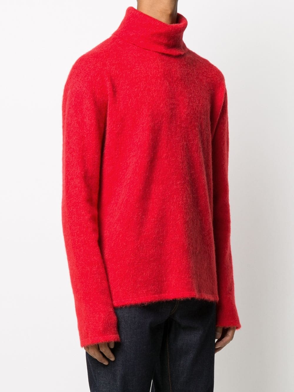 loose-fit roll-neck jumper - 3