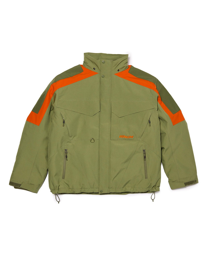 Unisex Venom 3 in 1 Jacket - Army Green 1