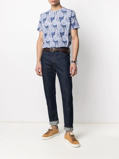 Etro paisley-print cotton T-Shirt outlook