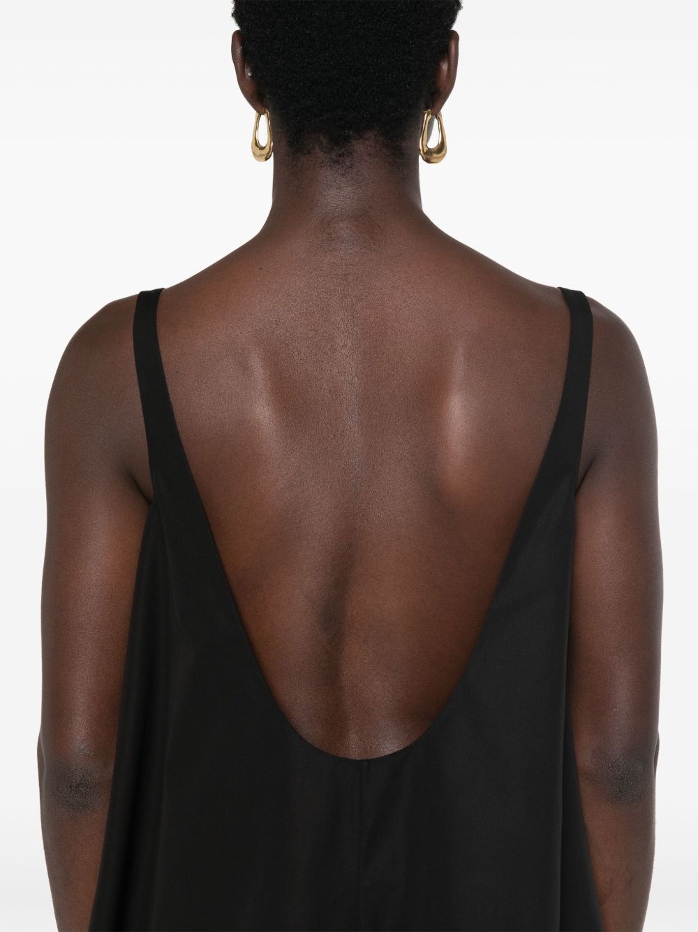 scoop-back mini dress - 5