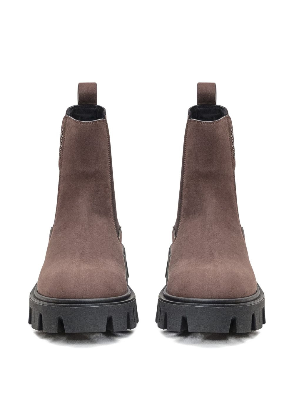 Peak City Nubuck elastic-panelled boots - 4