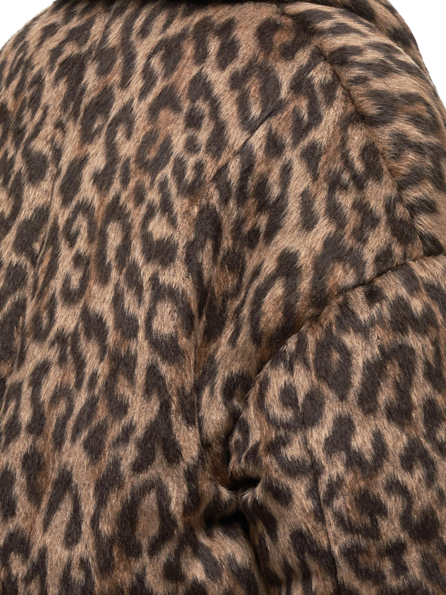 Oversized Leopard Jacket - 4