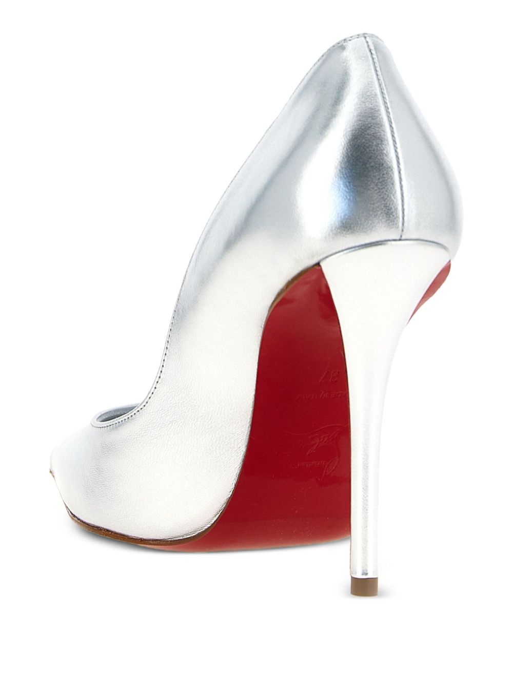 100mm Miss Z leather pointed-toe pumps - 4