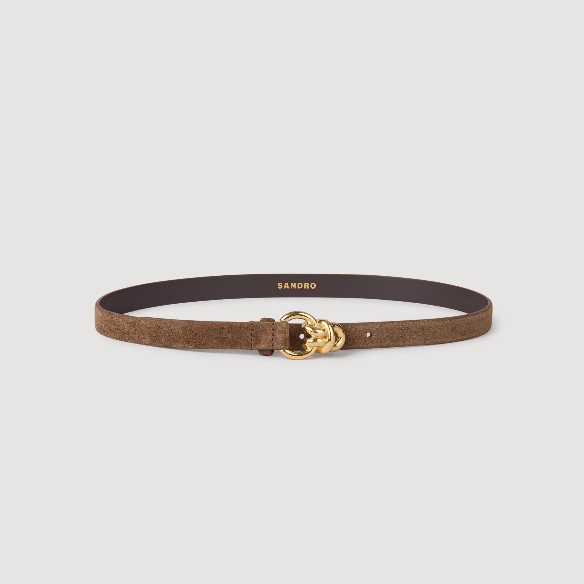 SUEDE LEATHER BELT - 3