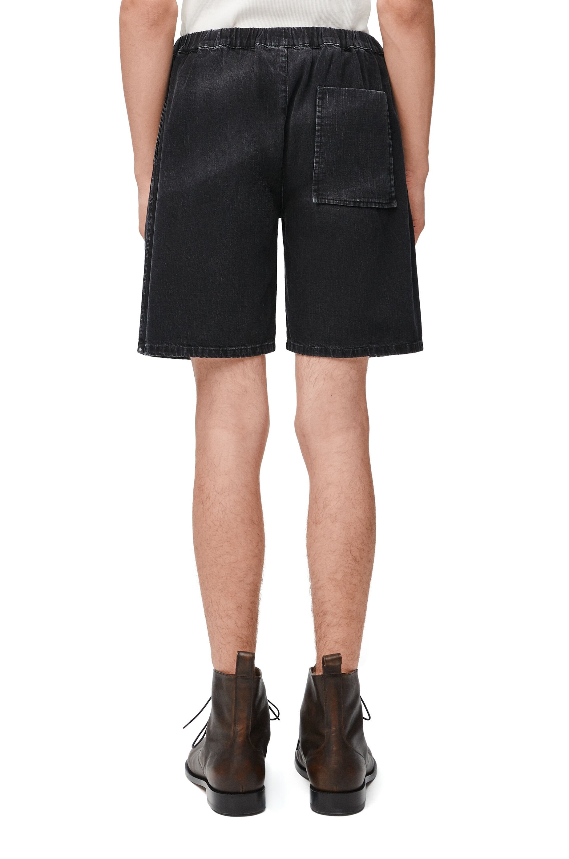 Shorts in denim - 4