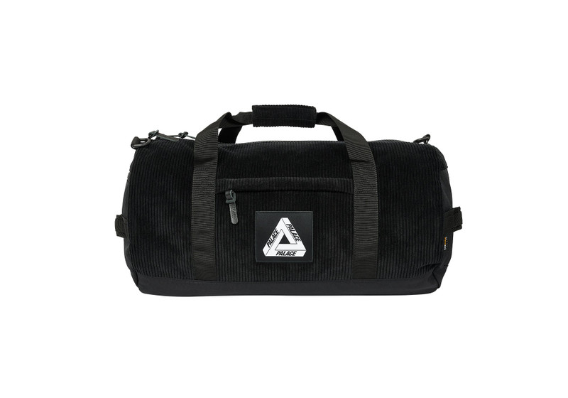 CORDUROY HOLDALL BLACK 1