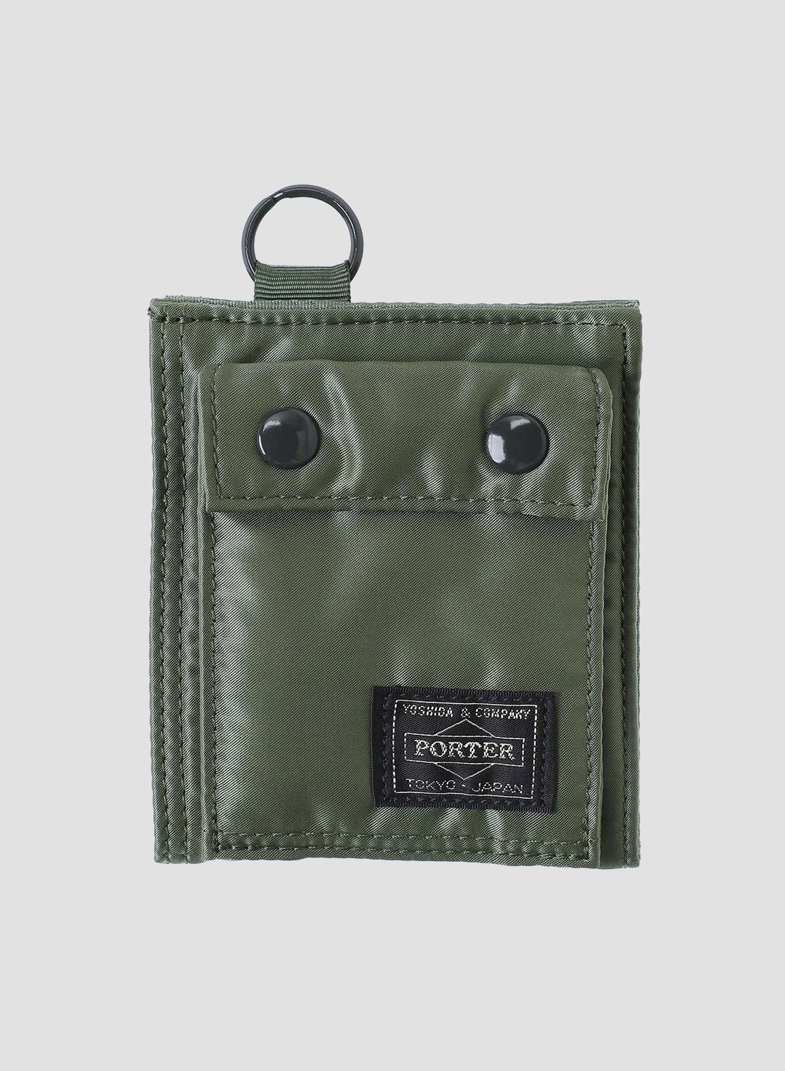 Porter-Yoshida & Co Tanker Wallet Small in Sage Green - 5
