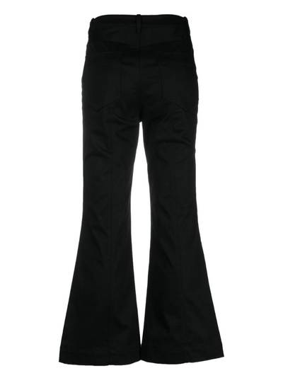 Proenza Schouler cropped flared trousers outlook