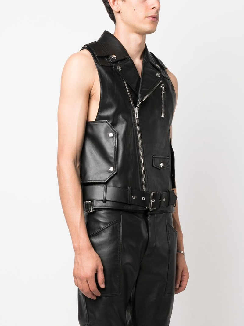 leather biker vest 3