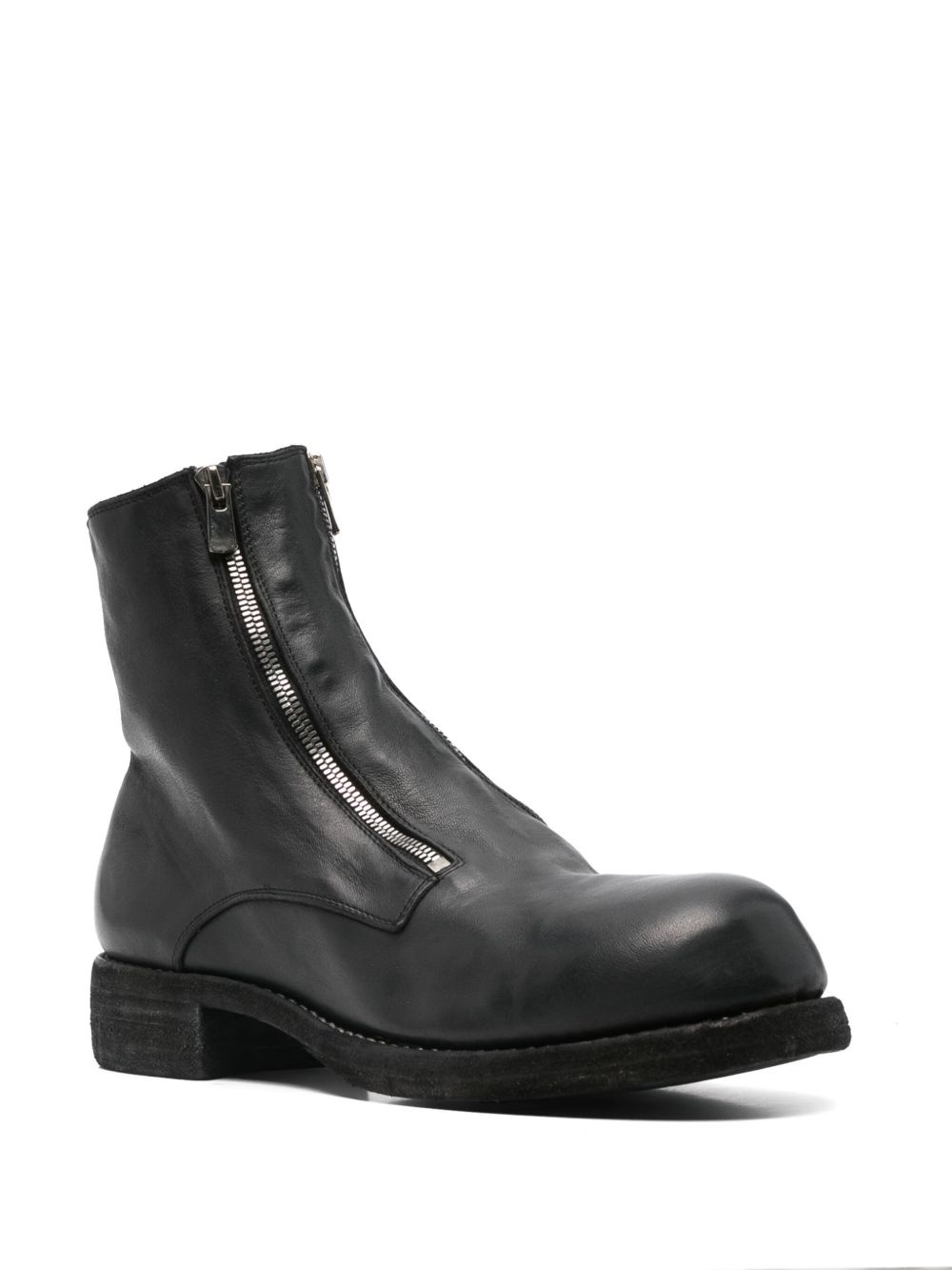 leather ankle boots - 2