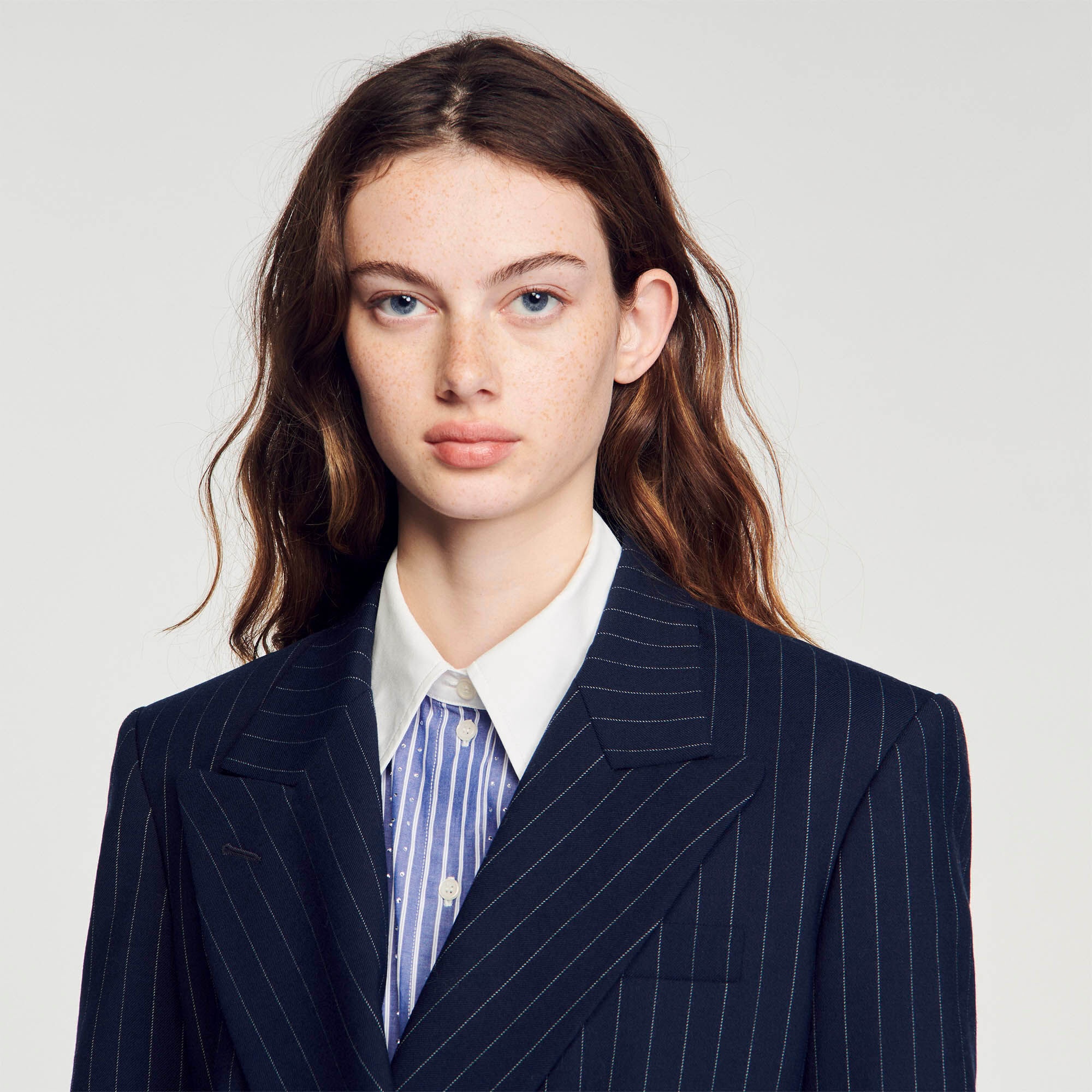 STRIPY SUIT JACKET - 4