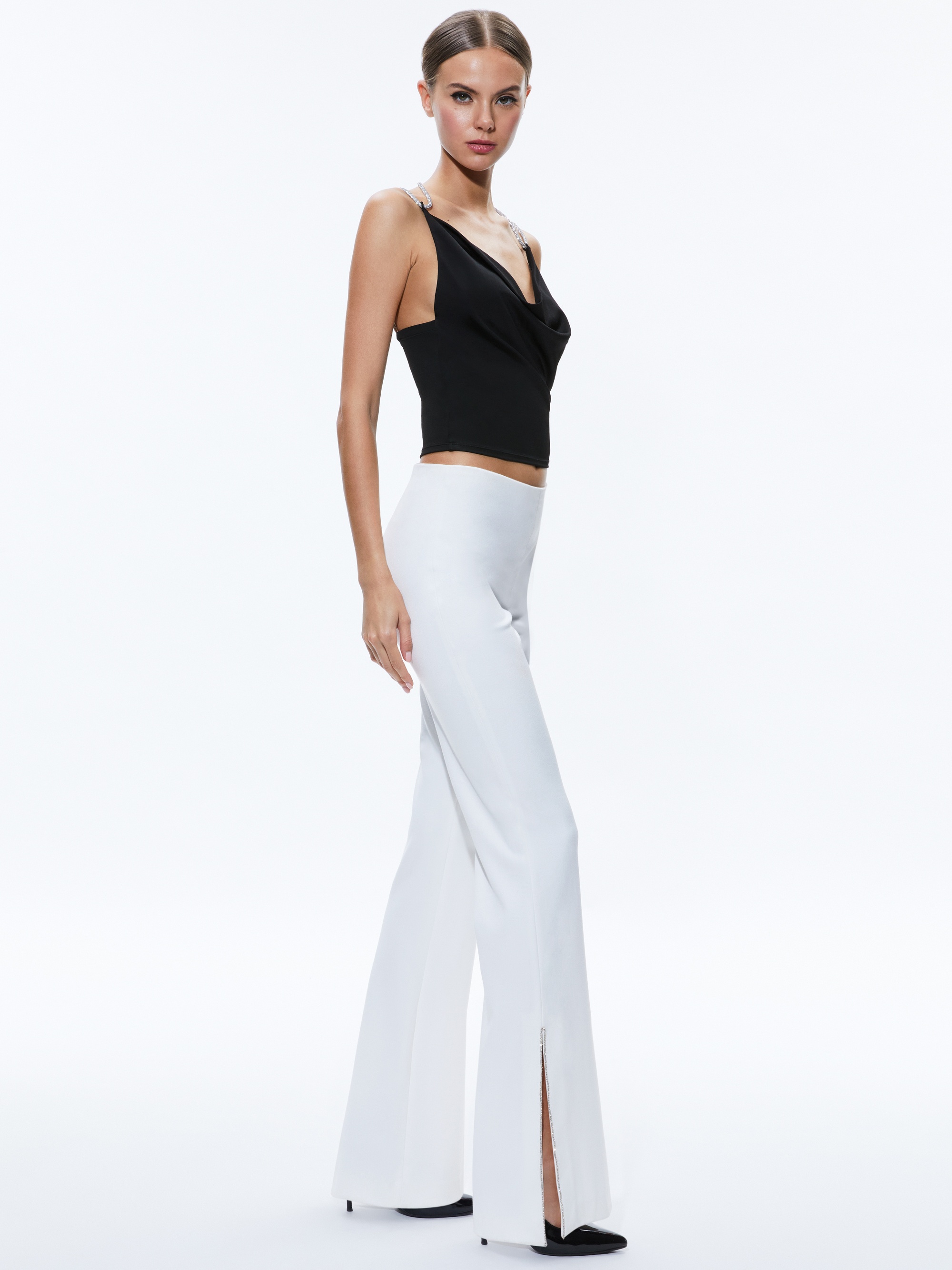 LARA SIDE SLIT PANT - 5