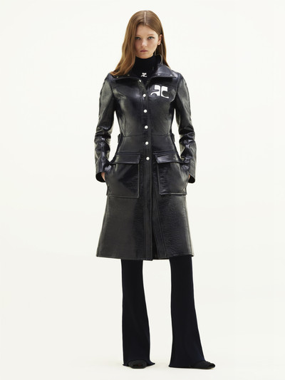 courrèges REEDITION VINYL TRENCH outlook