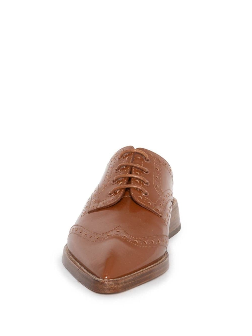 Spazzolato oxford shoes - 4