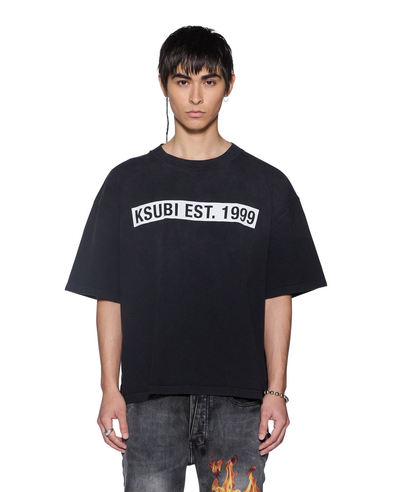 Ksubi KINGS HALEN SS TEE BLACK FADE outlook