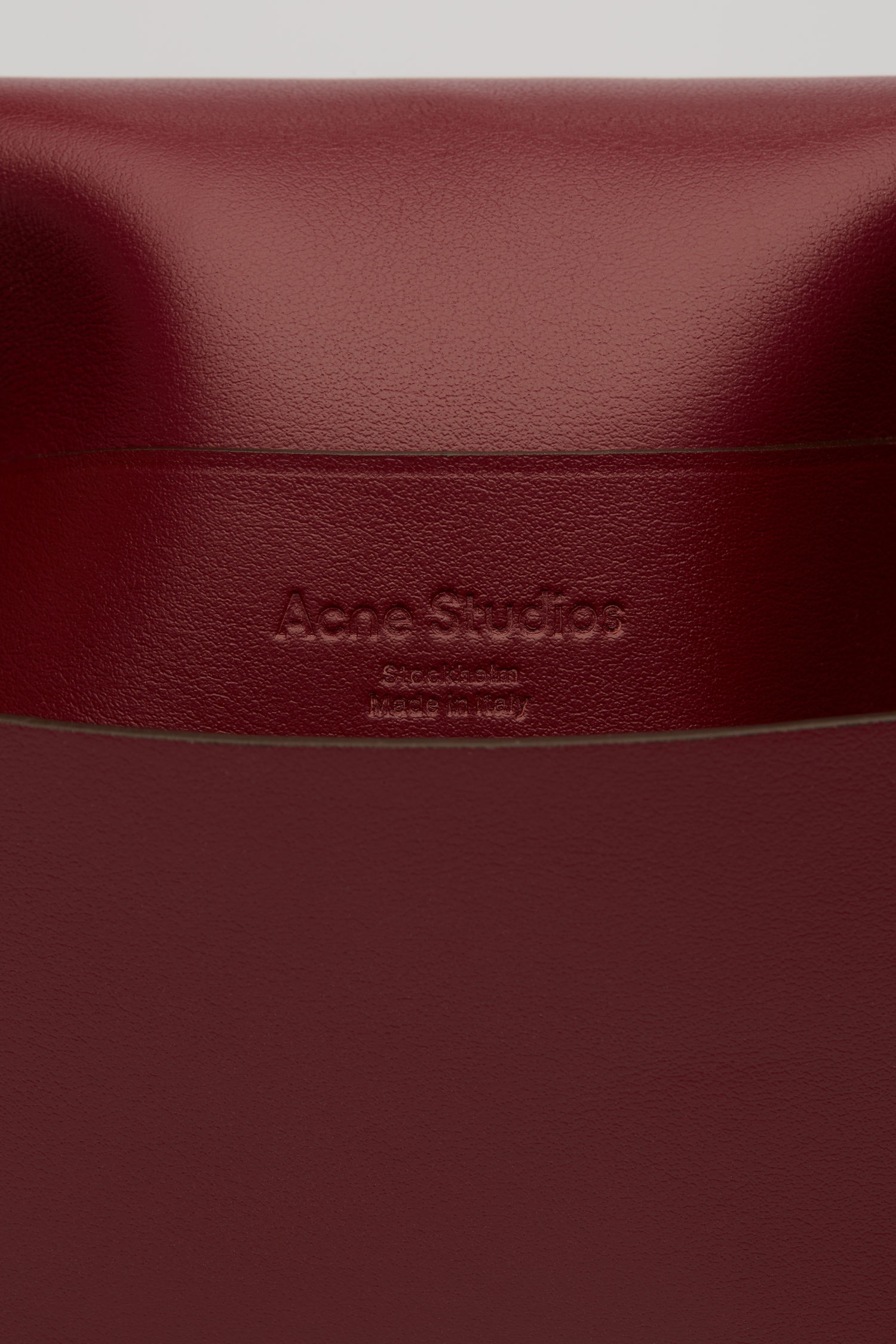 Mini purse burgundy - 5