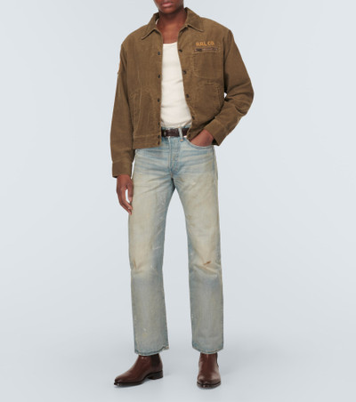 RRL by Ralph Lauren Mid-rise straight jeans outlook